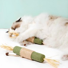 고냥냥 대왕 캣닢 마따따비 고양이 장난감, 2개, 초록