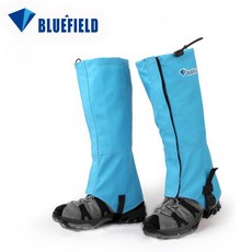 星攀戶外 登山綁腿 雪豹防砂防水雪套 登山健行綁腿, 雪豹款-天藍,S