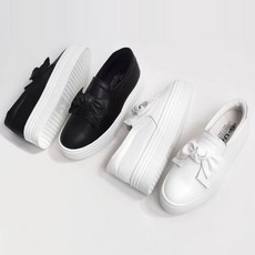 키높이 편안 슈즈 리본 슬립온 여성 단화 신발 danmarcode*5602258901EA