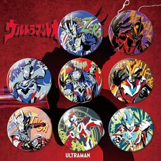 【臺灣\齣貨】奧特曼最新吧唧徽章漫畵風塞羅貝利亞有銀河泰迦收藏定製DIY掛飾書包 生日禮物收藏 【秦小姐精品】, 1個, 【001】,58mm馬口鐵