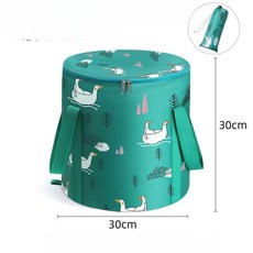 접이식세면대 야외 미니개수대 오토캠핑 싱크볼 접이식 물통 휴대용 여행용 물통 간이세면대 접이식물통 미니세면대, 1개, 그린 뚜껑 21L (수납 가방 포함)