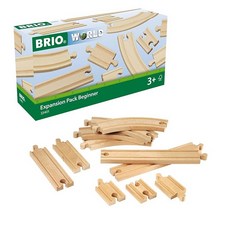BRIO 브리오 추가 레일 세트 1 33401 대상 연령 3세~ 장난감 장난감 나무 장난감 나무 레일 선물 생일/크리스마스, 1개, 상세페이지 참조