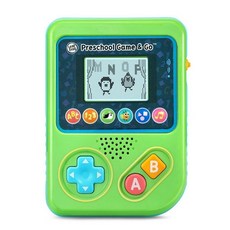 LeapFrog 유치원 게임 앤 고 휴대용 비디오 게임 장난감 그린, 초록색