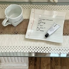 노트모양 사각 접시 특이한 세라믹 선물 그릇 머그 집들이, A. 컵 재고 있음, A. 컵 재고 있음