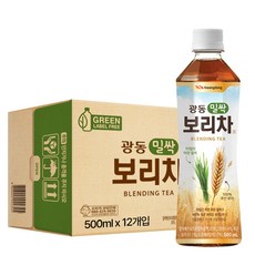 [광동직송] 밀싹보리차, 500ml, 12개