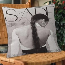 베개 커버 토온 선물 쿠션 침실 홈 소파 의자 좌석 장식 케이스, E. z4