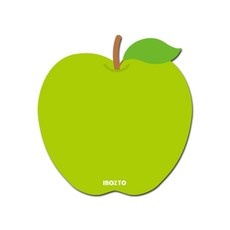 나노패드(S)-사과 110X110X2(mm) 메모판 미니보드 ang+9557IR