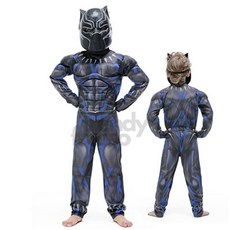 옵트샵 블랙팬서 코스튬 유아동 캐릭터복 남아코스튬