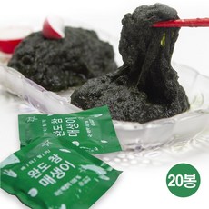 국내산 완도 건조 매생이 급속냉동 100g 개별포장 가정용 식당판매용, 건조매생이 100gx20봉, 1세트
