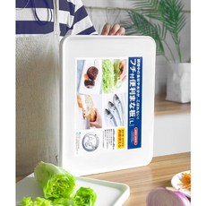 ASVEL 斜面擋水雙面砧板 銀離子技術 耐熱110°C L尺寸切菜板, 1個