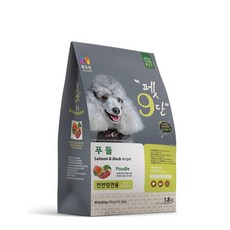 목우촌펫 강아지 펫9단 기능성 사료, 푸들, 1.8kg, 2개