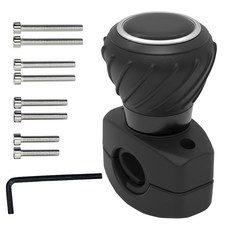 블리스템 화물차 버스 중장비 파워핸들, 블랙 스파이럴