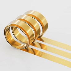 1PCS 황동 스트립 노란색 구리 호일 시트 골드 플레이트 두꺼운 1MM 10 500MM DIY 가스켓, 0.4mmx10mmx1000mm