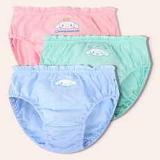 아트박스/프리미에팜 시나모롤 여아동 삼각팬티 3매 #2