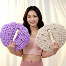 기슈 발지압 스텝퍼 저소음 에어번 천국의계단 스탭퍼, 크림 베이지