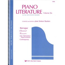 Jane Bastien 鋼琴文學 第6冊 / KJSGP442