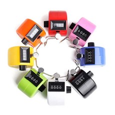 낚시카운터기 수동계수기 인원체크 카운터기 쭈꾸미카운터기 갑오징어카운터기 8색카운터기, (04) 핑크, 1개