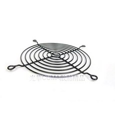 光華CUMA散熱精品*風扇用金屬防護網 / 保護網 / 鐵網 黑色 14公分風扇用, 1個