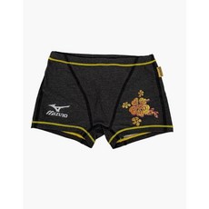 미즈노 남성 캐릭터 트로피컬 파라다이스 숏사각 수영복 바지 85RP370009