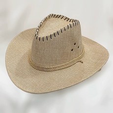 모자 기사 여름 탐험 승마용 연습 남자 카우보이 스포츠 모자 운동 승마 레트로, AB. 린넨2 베이지