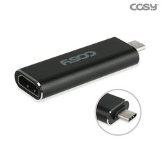 코시 타입C 미러링변환젠더(타입C→HDMI변환젠더) AD3266HTC, 1개