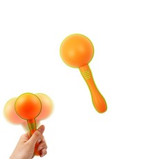 쥐고흔들면 소리나는 유아마라카스 아기악기 악기놀이 놀이방완구 감각발달 EQ 가정보육, 1개