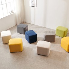 수오 카멜 레온 생활발수 패브릭 스툴 (333_ST_OP), 레온 옐로우(30333ST)