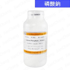 【建昌儀器】磷酸鈉 磷酸三鈉 (十二水) Sodium Phosphate Tribasic -500g 附收據, 1個, 磷酸鈉-500g (超取限9瓶)