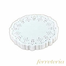 투요 도일리 원형 14cm 100매 종이포장재 원형도일리 종이도일리