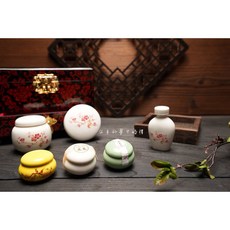 公主的夢中婚禮 拜媽祖城隍夫人 聖誕敬獻神明胭脂水粉擺宴祈福用品, 1個, B.胭脂水粉6件組+首飾盒