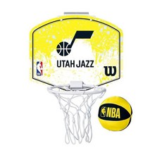 WILSON 온 NBA Team 미니 농구 골대 - 시카고 불스 147661, Utah Jazz, 1개