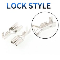 프 터미널 50/ 00/200PCS 4 8 6 3 스페이드 커넥터 남성 여성, 50개, 스페이드 커넥터 4.8mm 실버 / 50개
