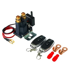 1세트 12V24V 자동차 배터리 메인 스위치 릴레이 리모컨 전원 보호 차단, 02 500A 24V