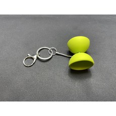 三鈴SUNDIA 小可愛吊飾鈴2代 扯鈴配件 個性化裝飾 鈴聲清脆, 吊飾鈴2代-芥末綠, 1個