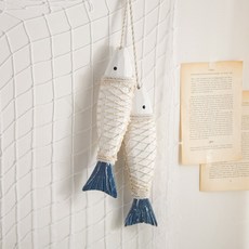 [데코봉봉] 우드 물고기 모형 2개묶음