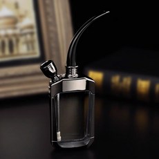 케이스 글래스 홀더 물 휴대용 곰방대 미니 세트 워터 유리 파이프, H816 총색 파이프포함(연기/조연기/세연기 1포트