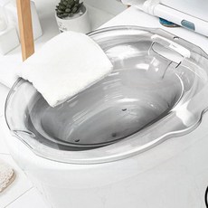 가정용 좌욕기 물순환 방식 위생관리 욕실케어, 상세페이지 참조, 좌욕기(투명)