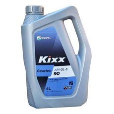 GS칼텍스 기어오일(투반) Kixx Geartec GL-5 90_4/4L, 1개