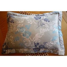 台灣檜木枕 台灣檜木珠枕(臺灣紅檜、臺灣黃檜) 3kg裝 (附發票), 溫柔粉黛草-100%棉,臺灣紅檜