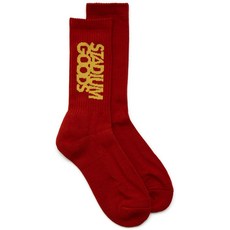 스타디움굿즈 로고 자수 양말
