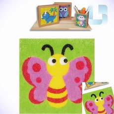 데코샌드 액자만들기 나비 모래액자 감각놀이 모래놀이세트