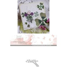 꽃잎 커팅 다이 스크랩북 다이어리 장식 스텐실 엠보싱 템플릿 인사말 카드 핸드메이드 신상품, 1개