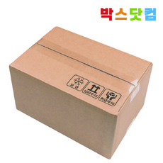 보냉박스 택배박스 포장박스 소량 대량 농산물박스, 진갈색, 보냉박스 1호 280*190*155(BA골) 5매