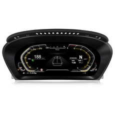 X5 E70 2006-2013용 12 3" 디지털 대시 계기판 X6 E71 2006-2013 디지털 계기판 속도계 교체용