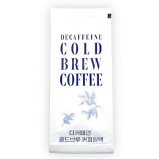 연두커피 디카페인 더치커피 원액 콜드브루 파우치, 1세트, 60개입