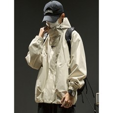 TOPMOX 바람막이 아웃도어 남녀공용 봄가을 방수 바람막이 자켓 경량 착용감 좋은