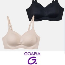 깔끔한 핏 누디라인 노와이어 프리컷 브라