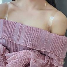 픽봄 투명브라끈 브라자끈 여자속옷