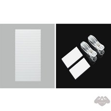 콩킹팜 붙이는 블라인드(90x150cm) (화이트) 사생활보호