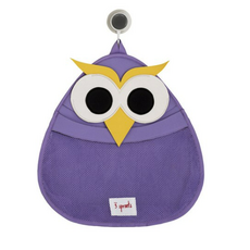 3스프라우츠 욕실 장난감정리함, 부엉이, 1개